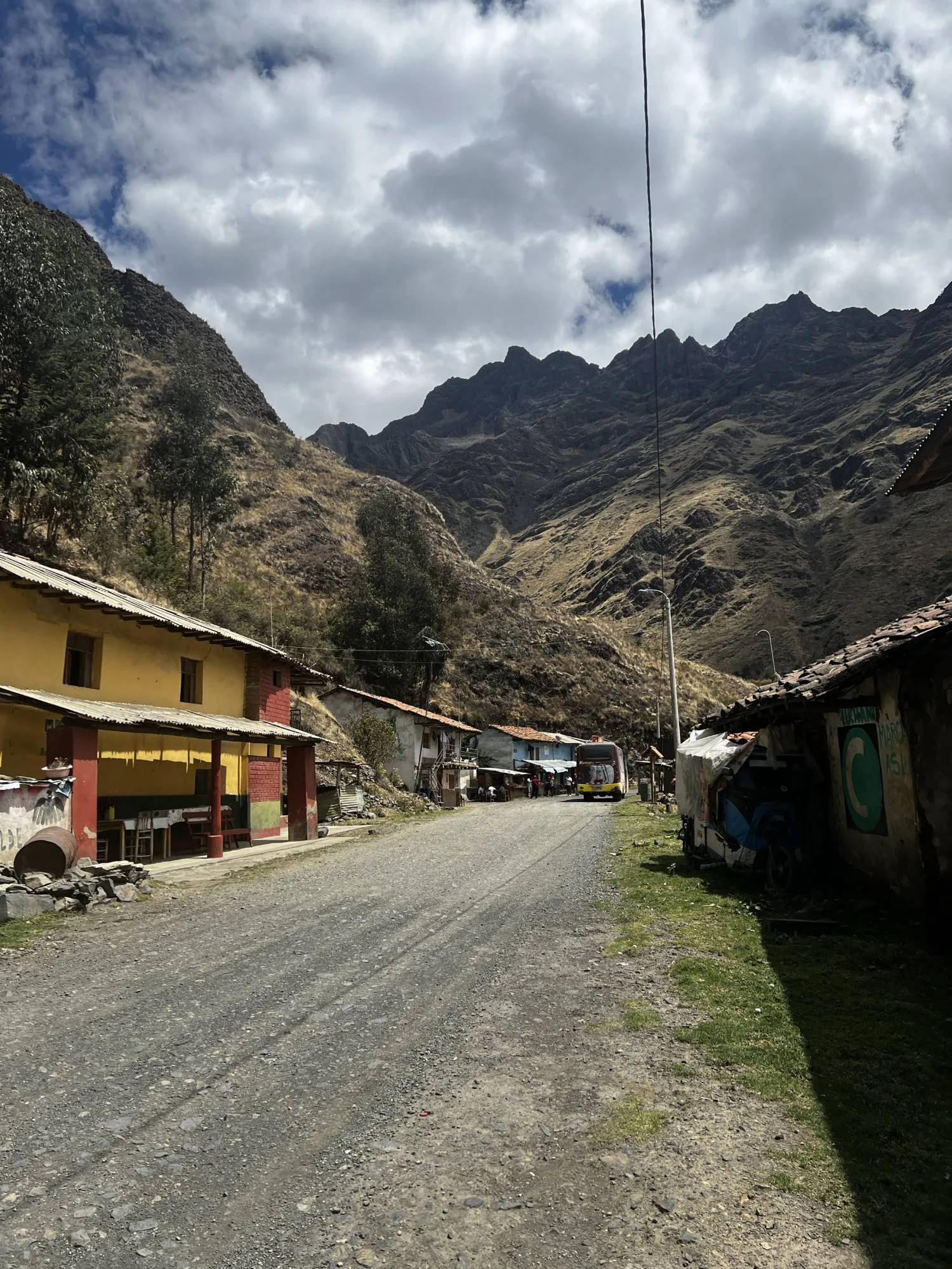 Le village où commence le sentier